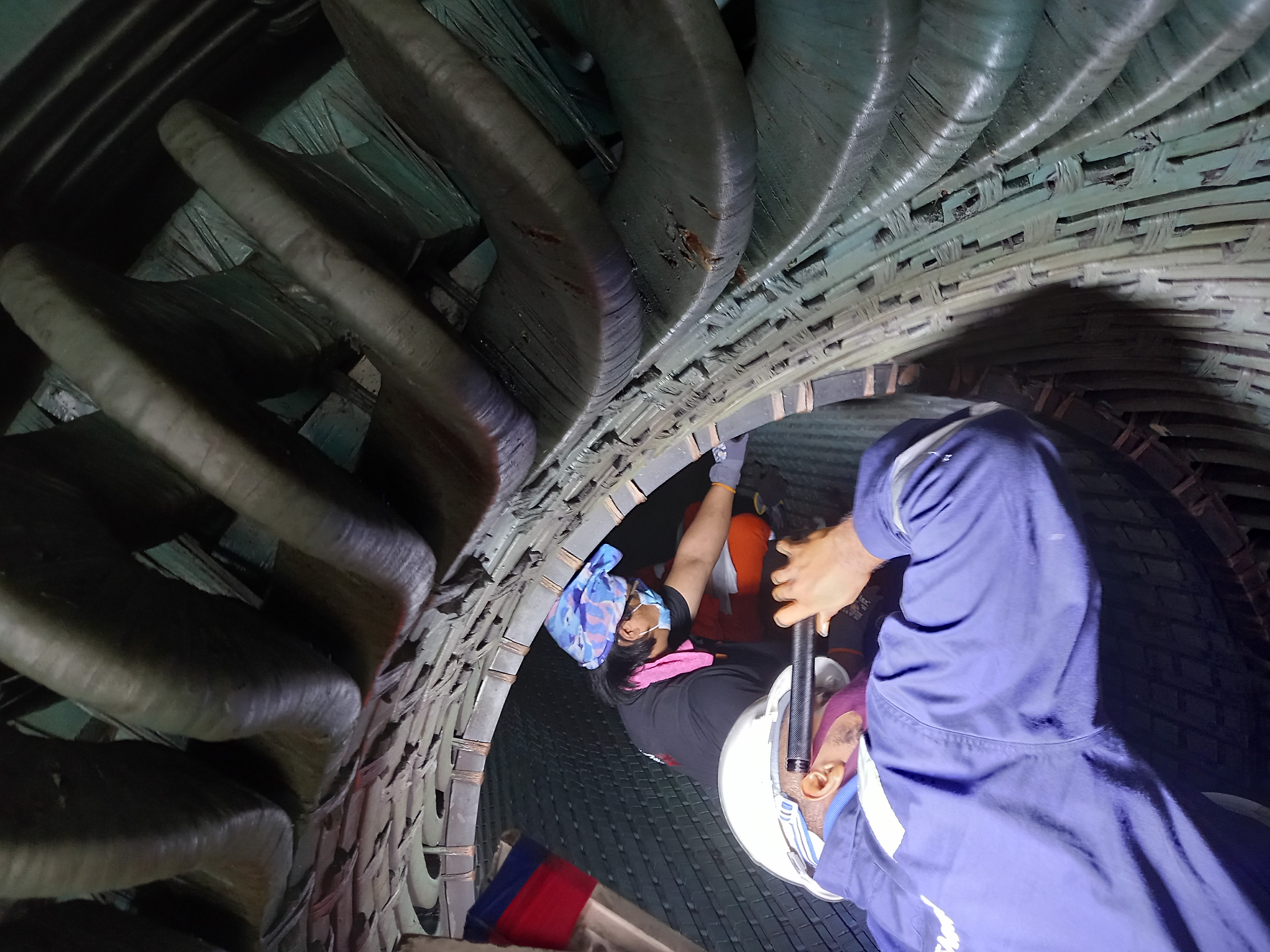 GT16 Stator Refurbishment — Transcorp Power, Ughelli